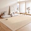 Cream Style Living Room Decoration Large Carpet Thicken Plush Study Rug Minimalist Rugs for Bedroom Fluffy Soft Lounge Floor Mat