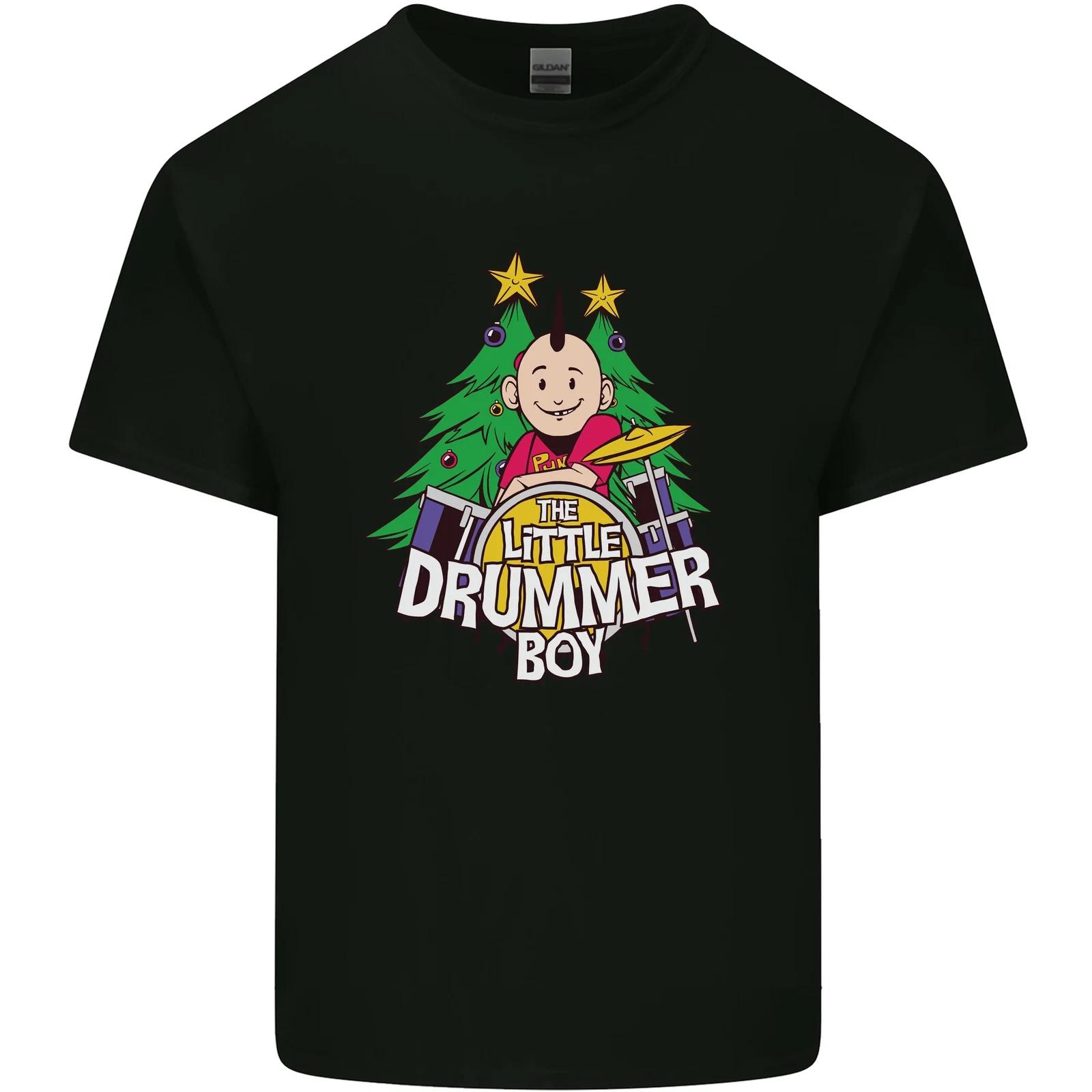 Christmas the Little Drummer Boy Funny Kids T-Shirt Childrens S