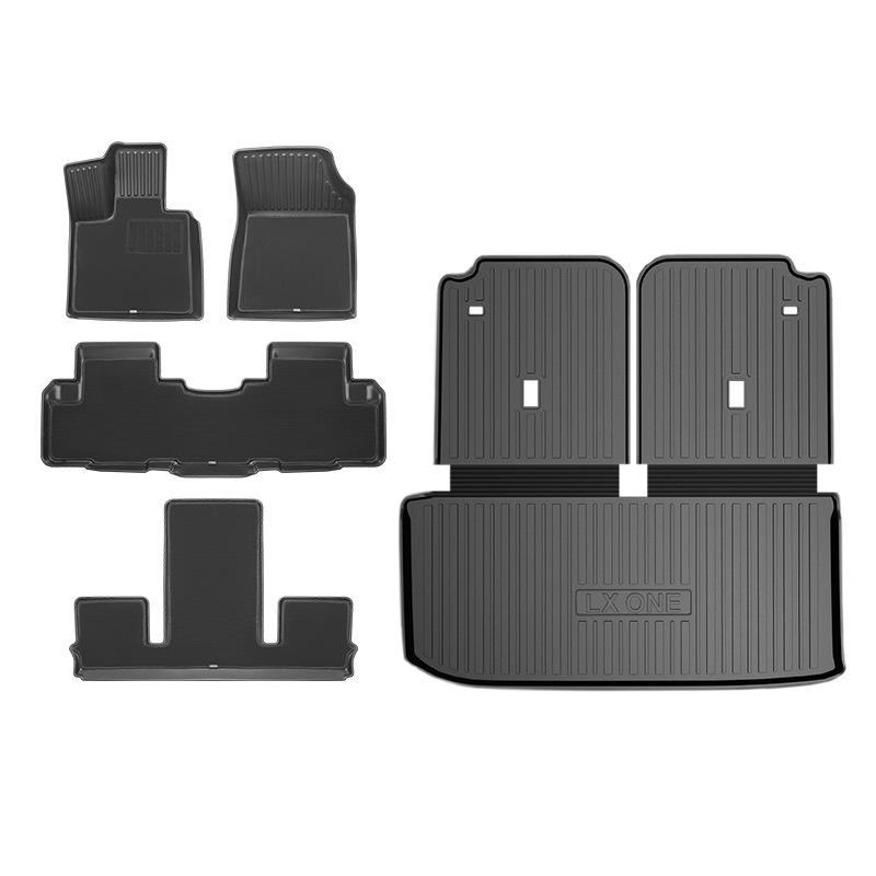 Ideal ONE TPE Trunk Mat: Eco-Friendly, Waterproof, Double-Layer Carpet Protector