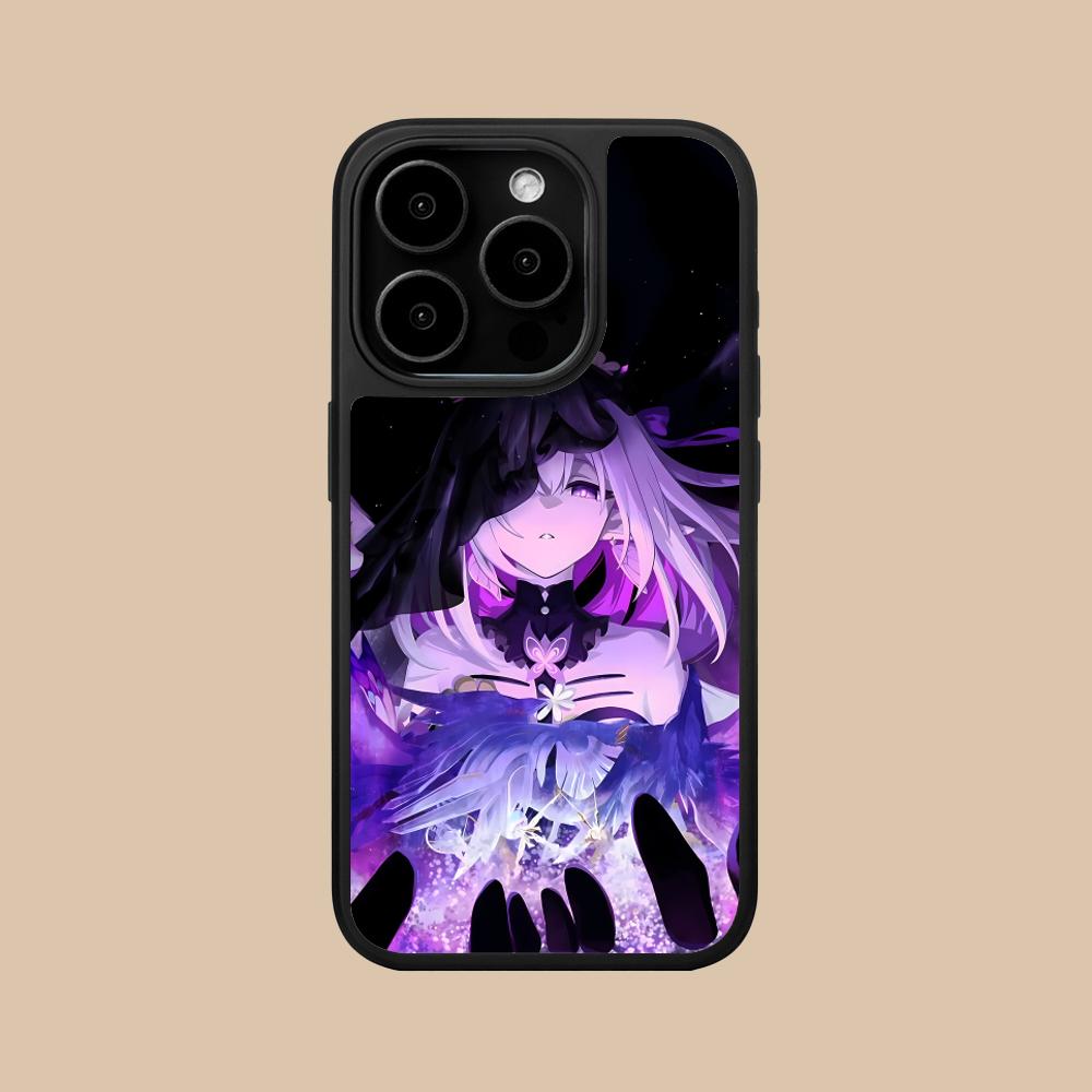 

HSR Castorice Matte Surface Mobile Phone Case for iPhone 17 16 15 14 13 12 11 Air Pro Max Plus Colorful Cover iPhone 11