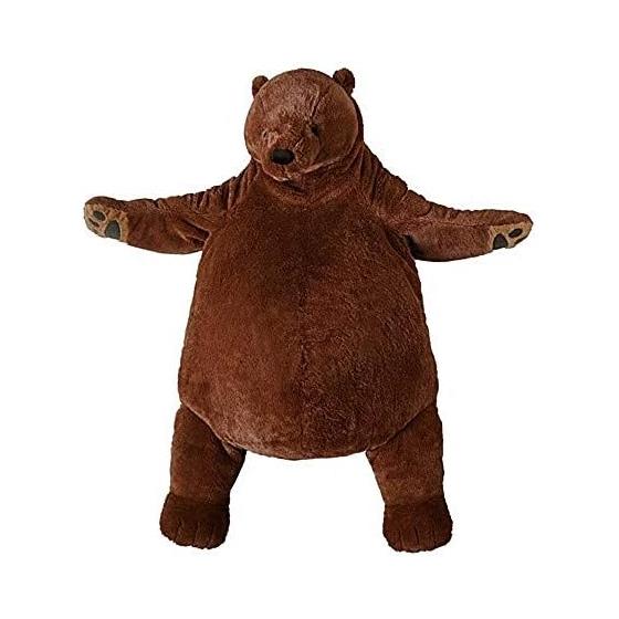 

IKEA DJUNGELSKOG: Soft toy 100 cm Brown Bear (204.028.31)