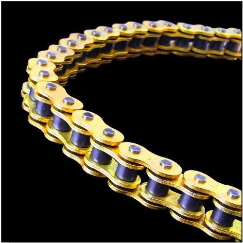 Bike Parts Center Gold Chain 420 120 Link Honda CRM50 etc.