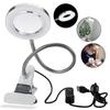 360°Flexible Tattoo Light Eye Protection LED Reading Lights Clip On Table Lamp  Indoor Bedroom