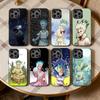 D-Dr S-STONE Anime Black Candy husă argintie pentru telefon Husă de telefon Pentru iPhone17,16,15,14,13,12,11 Plus,Pro Max