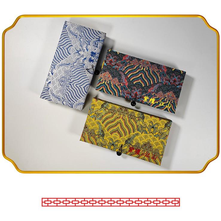 Luxury Brocade Gift Box for Antiques and Crafts Packaging