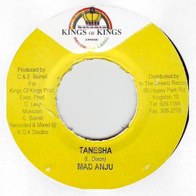 

7-дюймовая пластинка MADD ANJU / K.C. JOCKEY - Tanesha / Не торопись НИКАКОЙ Kings Of Kings 2004 Ямайка Регги, Ска и Даб Б/У