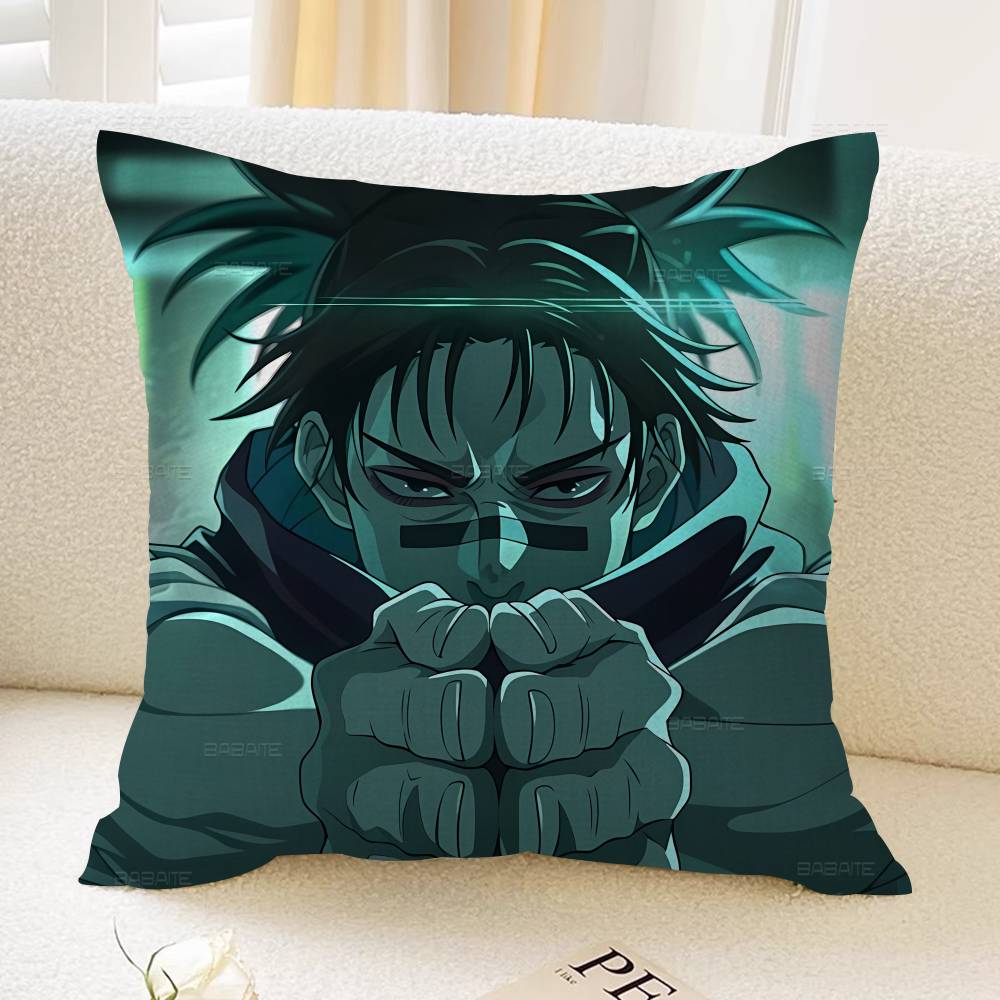 Choso Jujutsu Kaisen Anime Maple Design Cushion Cover Happy Autumn Harvest decor Holiday Decorati Pillow Cover
