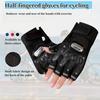 Half Finger Tactical Gloves Men's Breathable Fitness Cycling Sports Locomotive Motorcycle Gloves