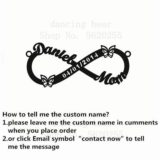 Infinite Layer Necklaces for Women Personalized Stainless Steel Custom Necklace Couple Jewelry Nameplate Pendant