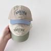 Summer Baby Duckbill Hat Quick Drying Duck Tongue Cap 6-36Month Boy Girl Sunscreen Visors Color Block Letter Kids Baseball Caps