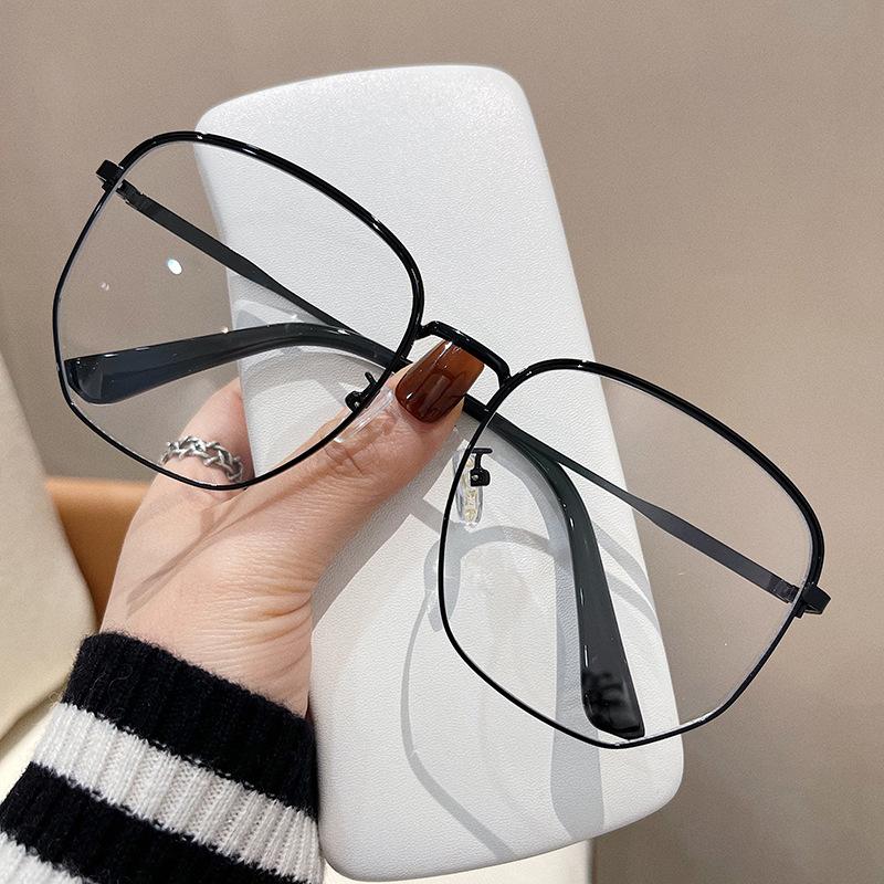 Big Size Square Shape Women’S Eyewear Frames Blue Light Blocking Women Glasses Frame Korean Stylish Eyeglass Frame