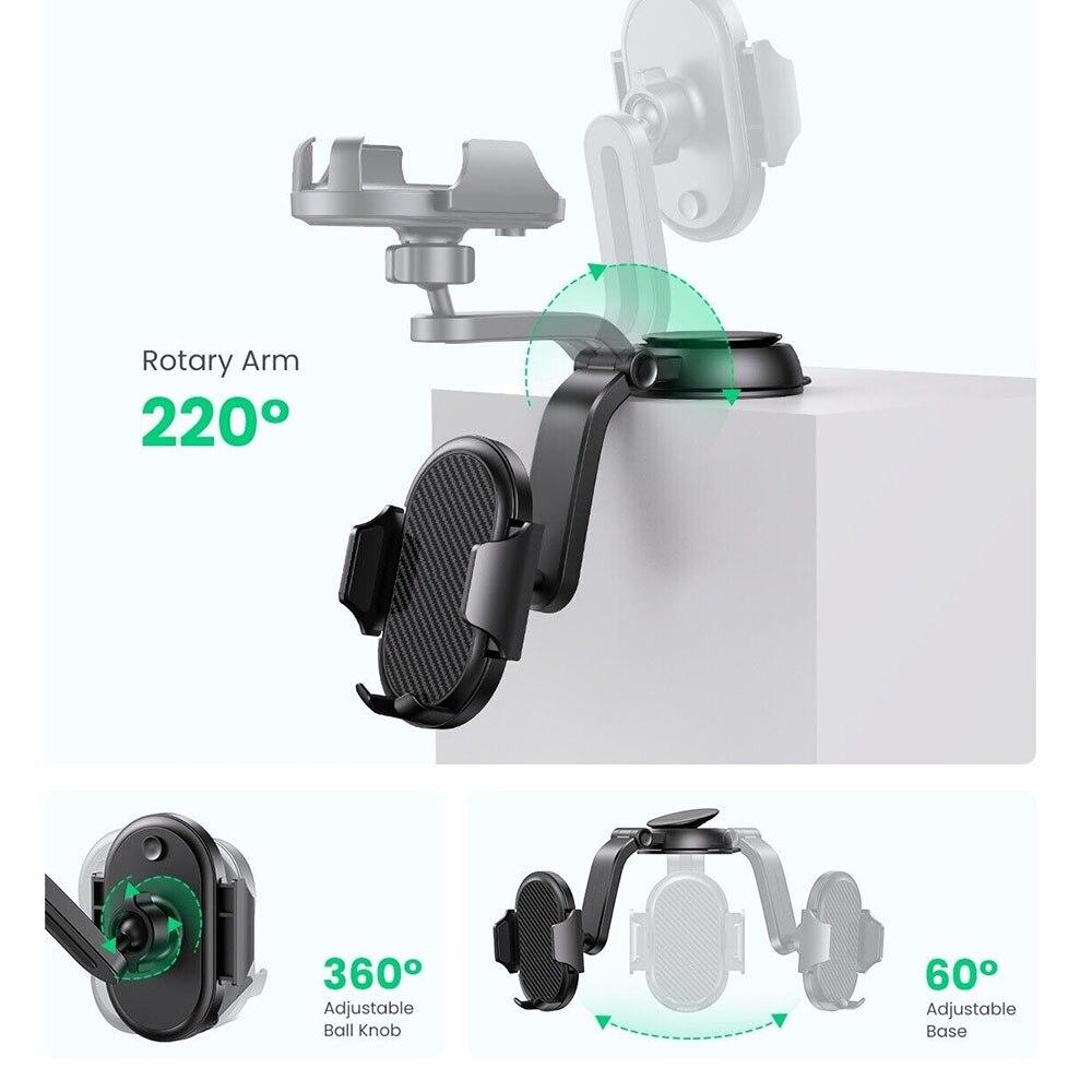 Phone Holder Mount for Car Hands-Free Universal Car Phone Mounts For iPhone 13 12 Pro Xiaomi Samsung Dashboard Windshield