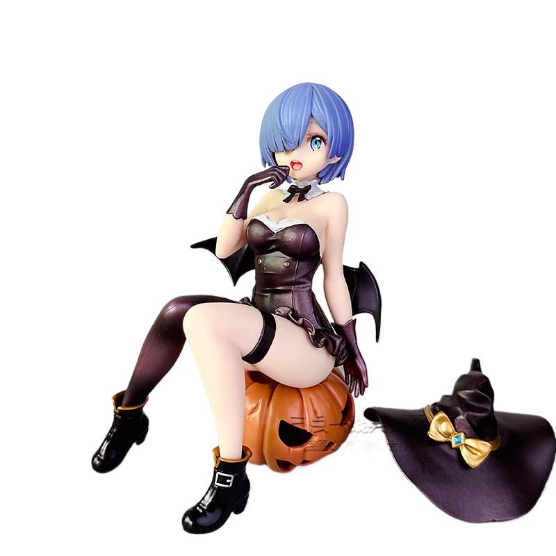 

Zero Starting Life In Another World Night Witch Pumpkin Halloween Witch Hat Desktop Pc Case Ornament Anime Gift