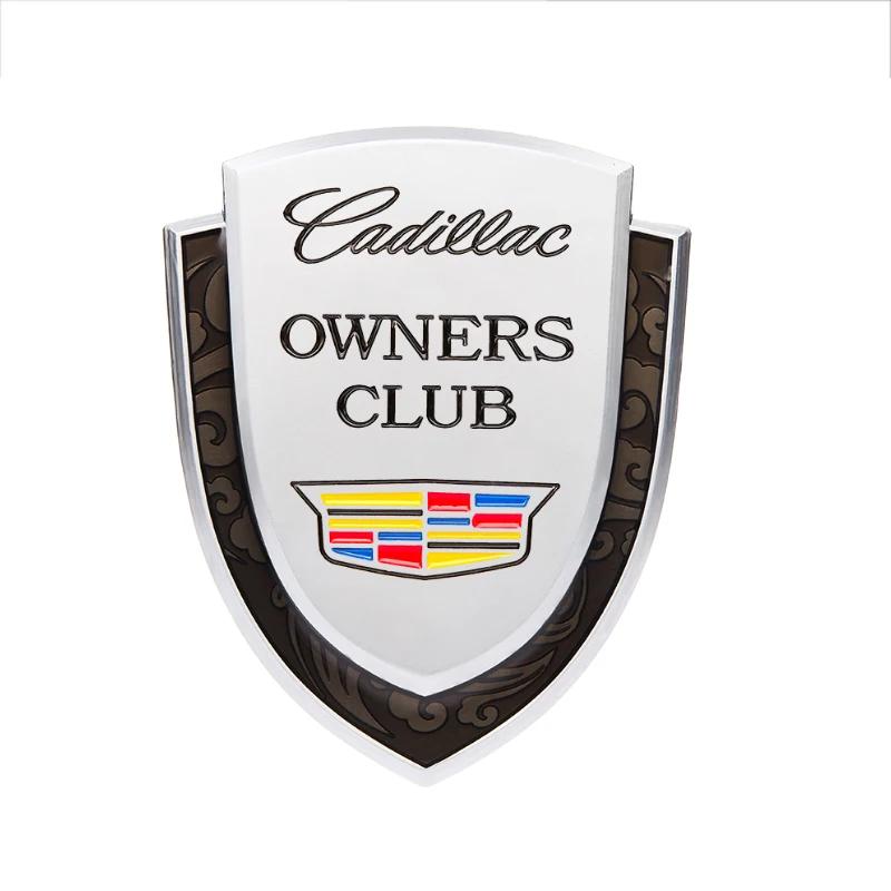 

Alloy Car Rear Trunk Emblem Fender Side Badge Decals for Cadillac ATS BLS CT4 CT5 SLR SRX STS XT5 XT6 XTS Escalade Deville DTS