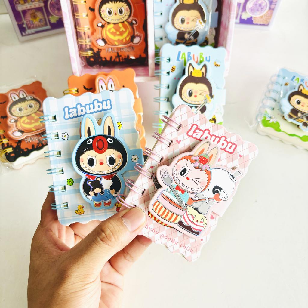 Ton Ton A7 Coil Book High Value Student Portable Handbook Children's Cute Glue Book