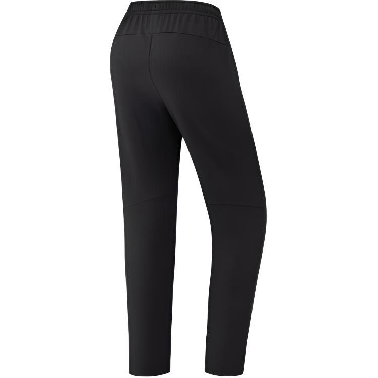 Anta Comfortable Versatile Fleece Solid Color Knitted Sports Pants Women bottoms 162617502N-1