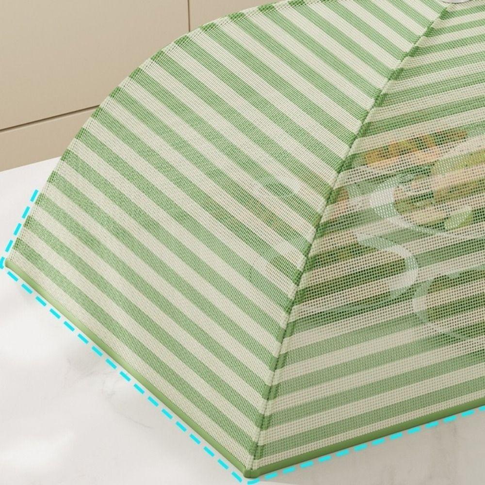 Umbrella-Style Dish Covers Folding Food Preservation Cover Portable Insect Proof Cover Meal Cover