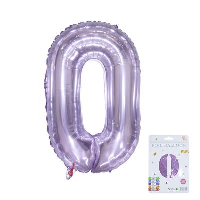 32inch Anniversary Decor Party Decor Supplies Inflatable Purple Number 0-9 Foil Balloon Birthday Party