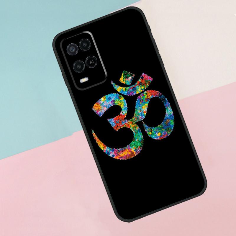 OM Yoga GOA Zen Symbol For Oppo A18 A38 A78 A98 A96 A58 A17 A77 A80 A40 A60 A16 A76 A74 A94 A54 A15 A57S Phone Case