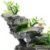 Man-Made Simulation Rockery Fish Tank Landscaping Package Resin Rockery Aquarium Decorative Stone Rockery To Avoid Tree Holes