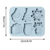 Silicone Chocolate Mold for Homemade Candy, Gummies or Ice Cubes, Blue, 22 x 18 x 1 cm, TopBazar