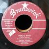 7inch Record JACKIE WILSON  Thats Why I Love You So 9B55121 Brunswick  Canada SoulFunk Used