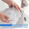 Scratch-free Steel Wool Cleaning Cloth 10-piece Double-layer Silver Wire Rag [20*20] Cleaning Pad