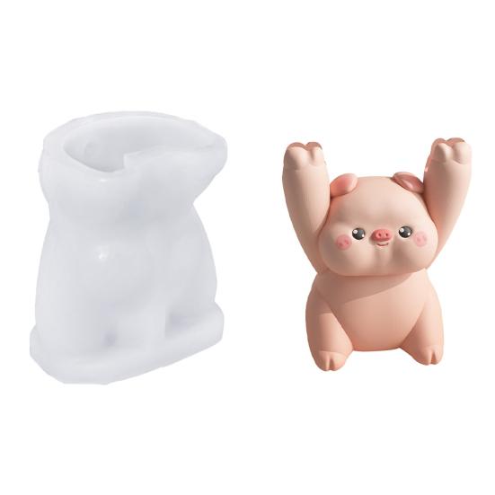 

Yousheng Подбадривающие формы животных Панда Лягушка Кот Формы Силиконовый Набор для DIY-поделок для смолы Гипса Мотивационные таблички Форма для зажима для сообщений C