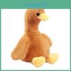 Cute White Duck Plush Toy With Pp Cotton Filling For Kids Gift And Bedroom Decor