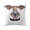 Cute Jack Russell Terrier Dog Meme Pillow Cover Animal Square Pillow Case Cushion Cover Funny Pillowcases For Home Decorative