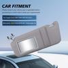 Gray Left Driver Side Sun Visor Fit For Toyota Camry 2007 2008 2009 2010 2011 Without Sunroof And Left & Right Driver Passenger Side 74320-06780-B0