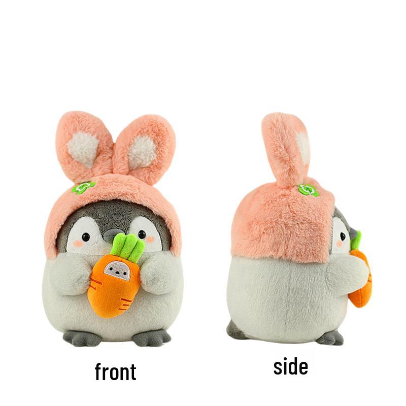 Genuine Plush Penguin Keychain - Japanese Style Cute Backpack Accessory & Positive Energy Bag Charm