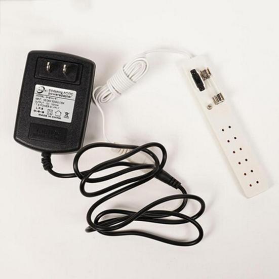 1/12 Dollhouse 6Way Socket Converter Accessory for 12V Miniature Lighting Lamp