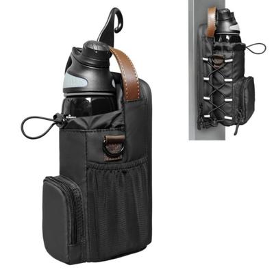 Magnetic Gym Bag Sling Bag Water Bottle Carrier Holder with Phone Pockets