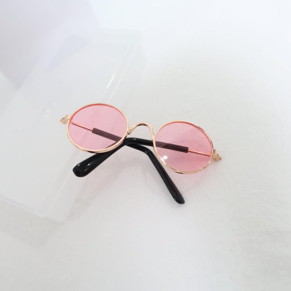 Toys Round Frame Glasses Multi Color Toy Decorative Glasses Miniature Eyeglasses  for 20CM Doll