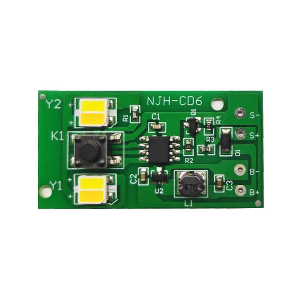 Portable Lantern Light Control Circuit Board Dual Color Solar Light Controller Module Strong Ornamental for Outdoor Garden Light