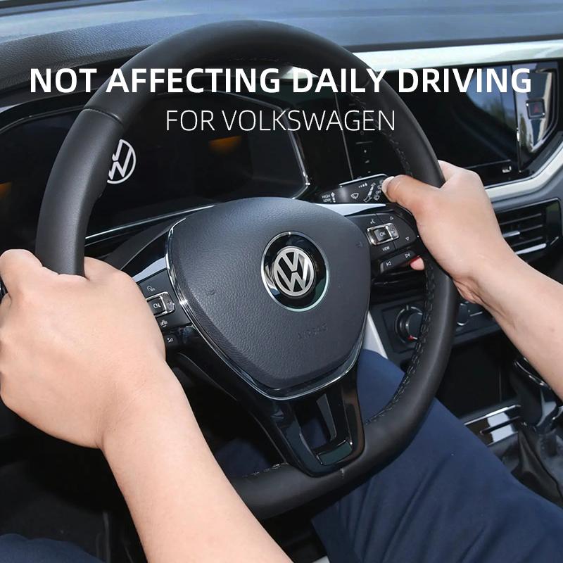 For VOLKSWAGEN VW 40 45 50mm ABS Hollow Out Car Steering Wheel Center Emblem Sticker For Volkswagen Polo VW GTI Golf Jetta Beetl