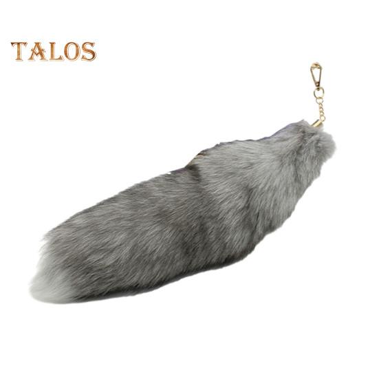 

Очень большой брелок с имитацией лисьего хвоста, большой брелок с имитацией лисьего хвоста, украшение-подвеска, легко крепится к сумкам, рюкзакам, аксессуарам для косплея 40cm