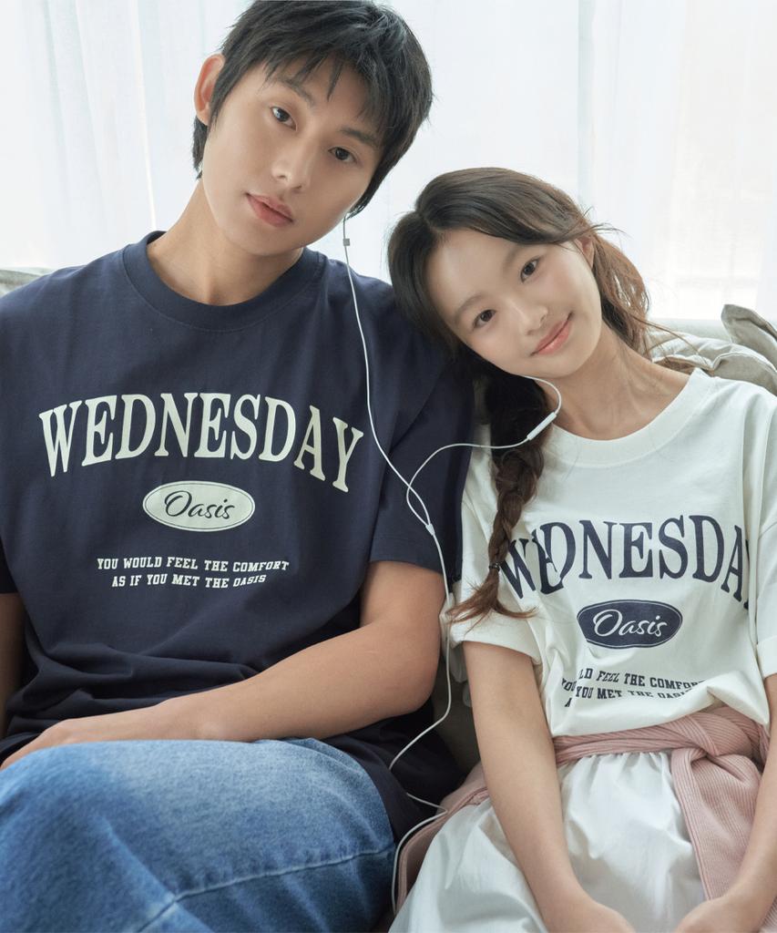 Wednesday Oasis Signature Oversized Short Sleeve T-Shirt (6 Colors)