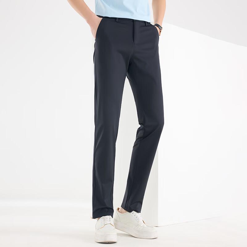 Fengmao Men's Business Casual Straight-Leg Pants