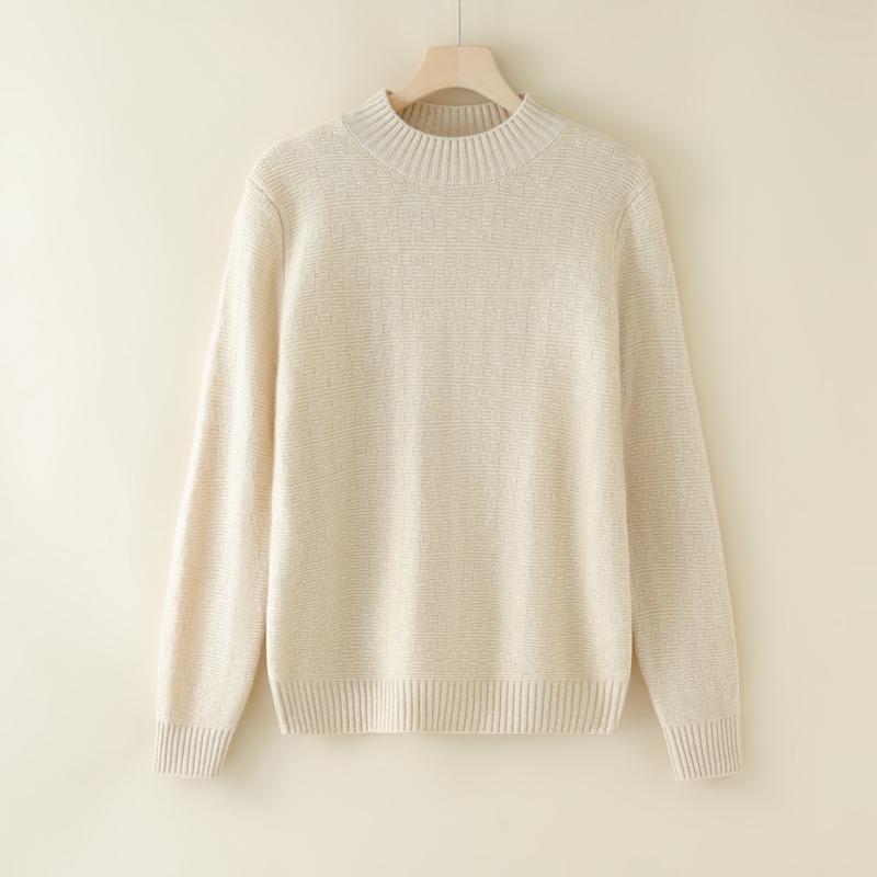 

Женский кашемировый свитер Qinghe cashmere 100% кашемир женский осенне-зимний кашемировый пуловер мягкий и теплый M бежевый