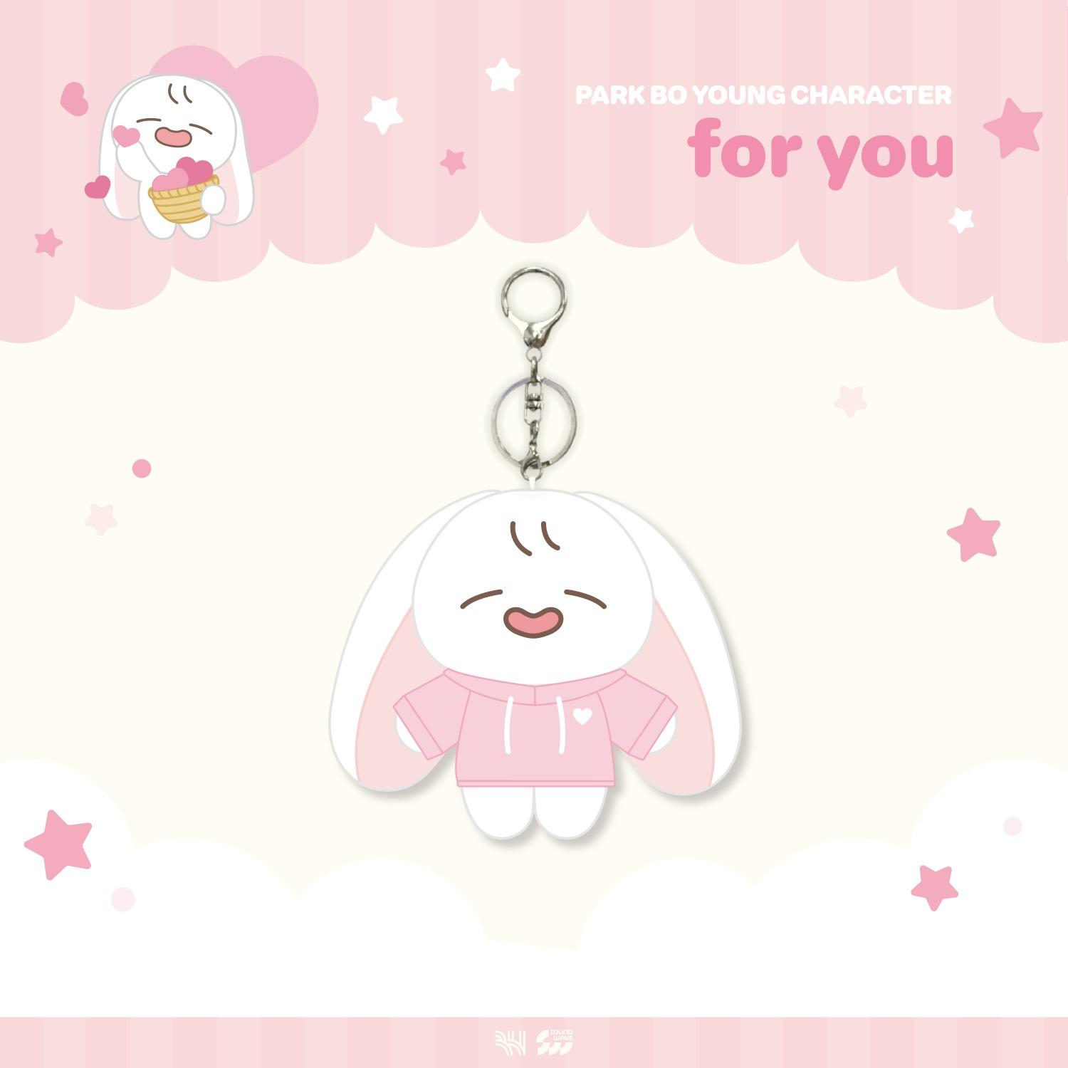 ПАРК БО ЁН ПЕРСОНАЖ [для тебя] MD - брелок [для тебя] : ХУДИ Вер. for you KEYRING - HOODIE Ver.