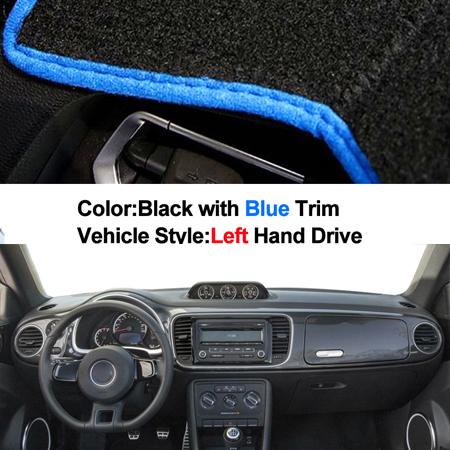 Car Dashboard Cover Dash Mat Carpet For VW Volkswagen Beetle 2012 - 2019 LHD RHD Auto Dashmat 2013 2014 2015 2016 2017 2018