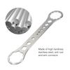 8T-12T Front Fork Wrench Anticorrosion Anti Slip  Removal Installation Wrench Stainless Steel Lightweight for Maintenance