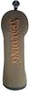 SPALDING Golf Headcover for Fairway Woods, Dark Brown, SPHC-3855