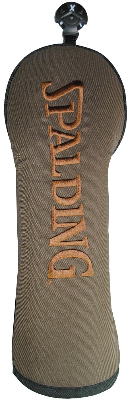 

Spalding Golf Headcover for Fairway Woods, Dark Brown, SPHC-3855