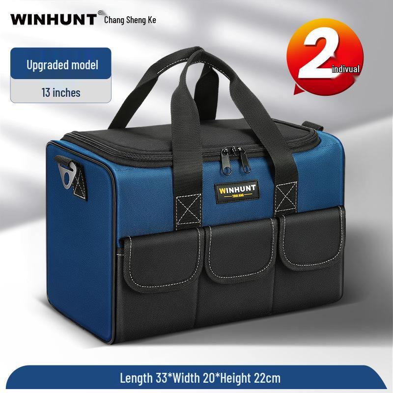 Everwinner Durable Canvas Electrician Tool Bag - Sturdy, Thickened, and Wear-Resistant