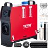 Diesel Heater 12V Diesel Air Heater Muffler 5-8KW Diesel Air Heater with Remote Control & LCD Thermostat Monitor for Car Trucks Motorhome
