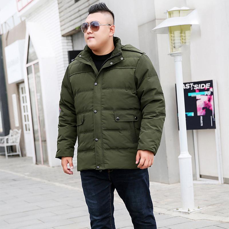 Autumn and Winter Plus Size Down Jacket, Medium and Long Cotton Jacket, Loose and Casual Cotton Jacket
