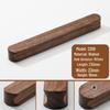 Japanese Minimalist Walnut Handle Solid Wood Cabinet and Wardrobe Drawer Handle